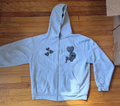 Plaid hearts hoodie